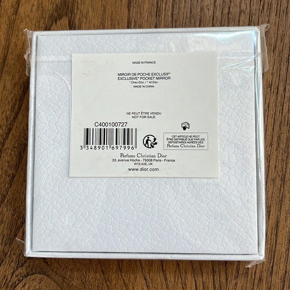 ⭐️ RARE Dior Silver Cannage Compact Mirror - Picture 4 of 5